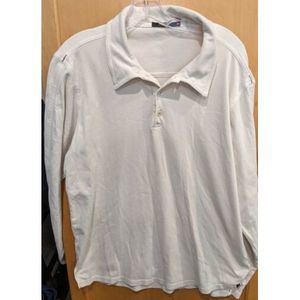 Agave Lux Henly Thermal Shirt Mens medium  Long Sleeve Made USA ‎ Cotton